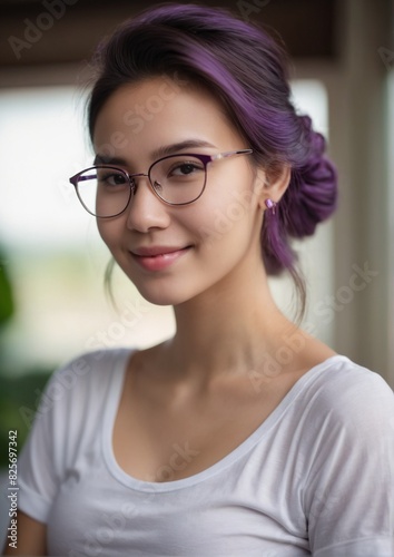 Portrait of a Thai Beautiful Lady