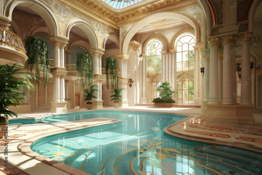 Obraz premium Classical Indoor Pool