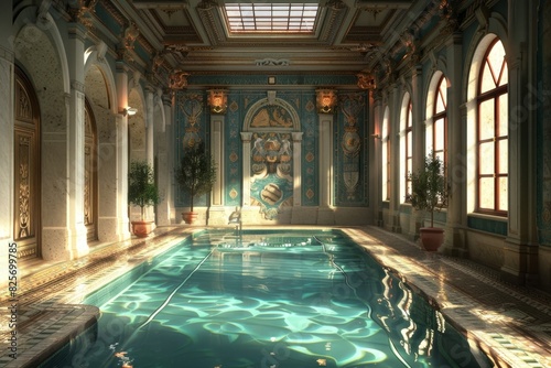 Classical Indoor Pool © Abdul