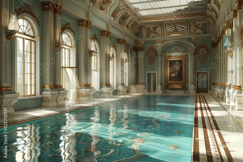 Classical Indoor Pool © Abdul