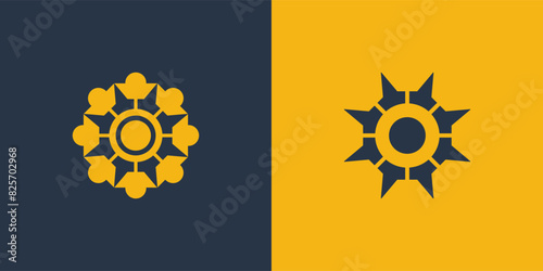 Abstract logo design vector template