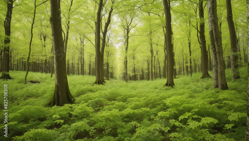 ggreen forest in the morningreen forest in the morning © Muhammad