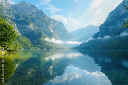 Discovering the Serene Splendor of Europe's Mountainous Landscapes - generative ai