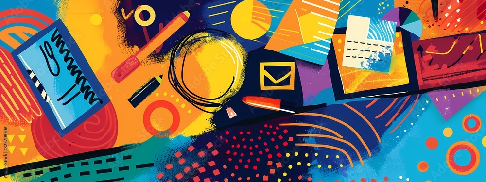a doodle art with business theme a doodle art with business theme