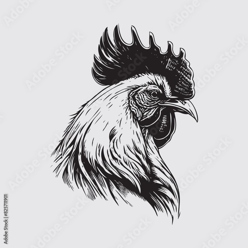 head of rooster