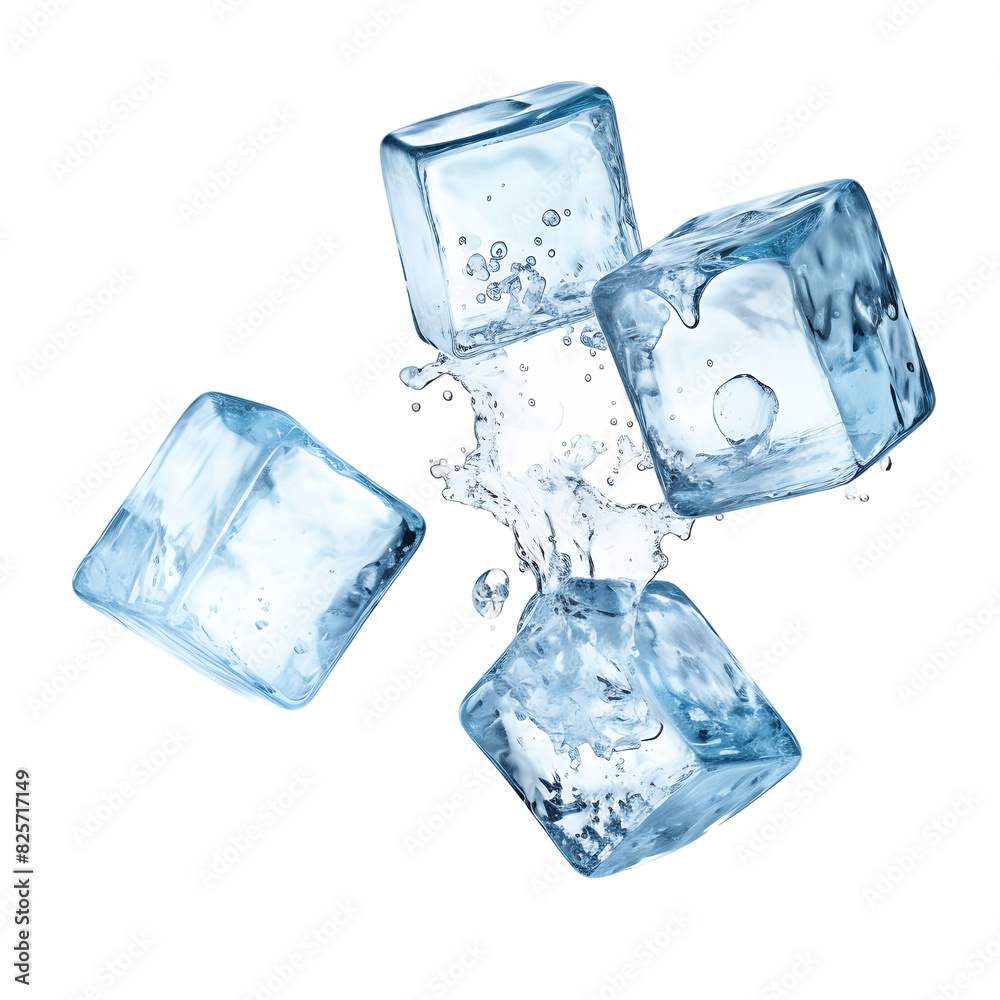 Frozen Fantasia Ice Cube Silhouettes Drifting Frozen Fantasia Ice Cube Silhouettes Drifting