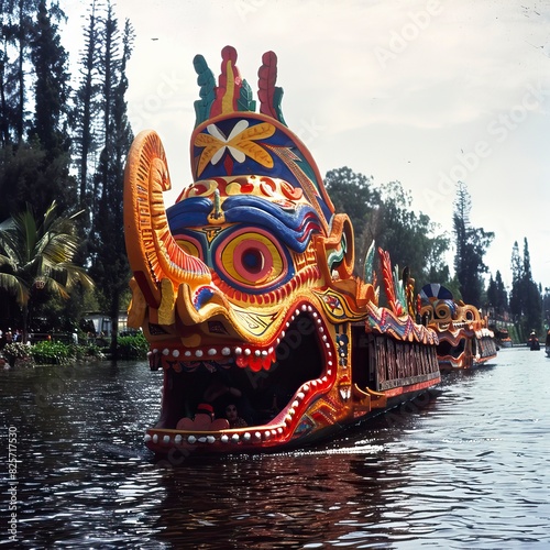 cempasuchil of xochimilco photo