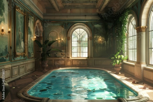 Classical Indoor Pool © Abdul