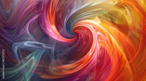 Spirals of color swirling and twirling, as the Spectrum Symphony paints a mesmerizing picture of visual delight