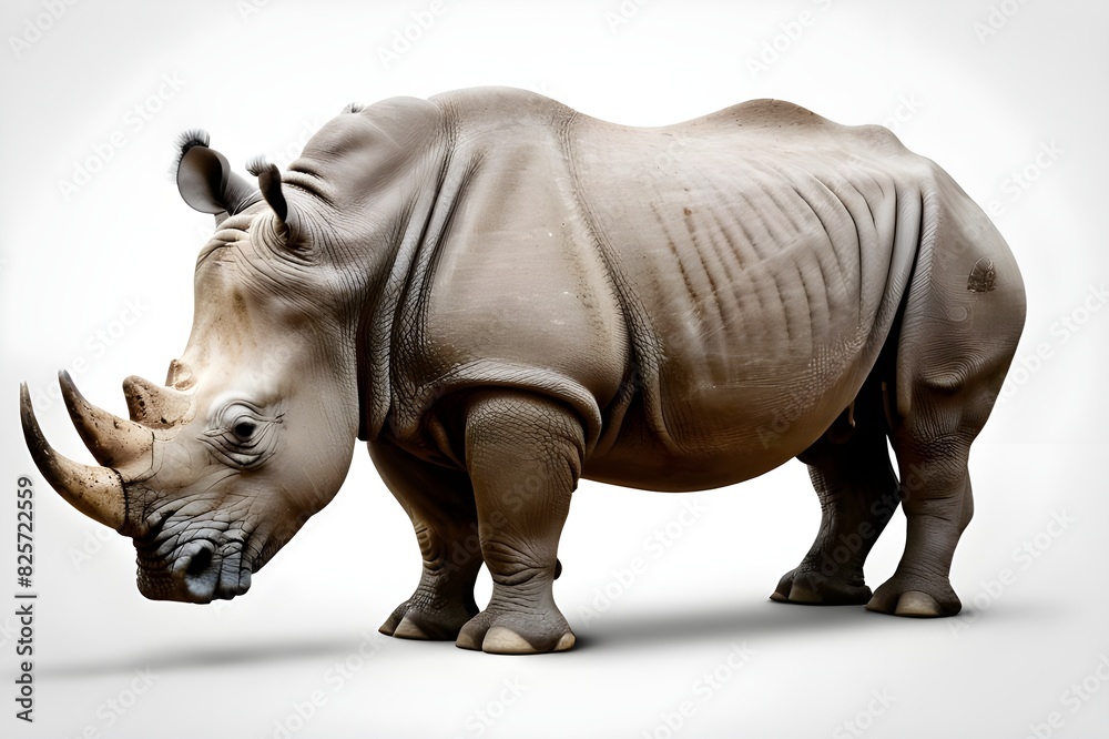 rhinoceros from side view