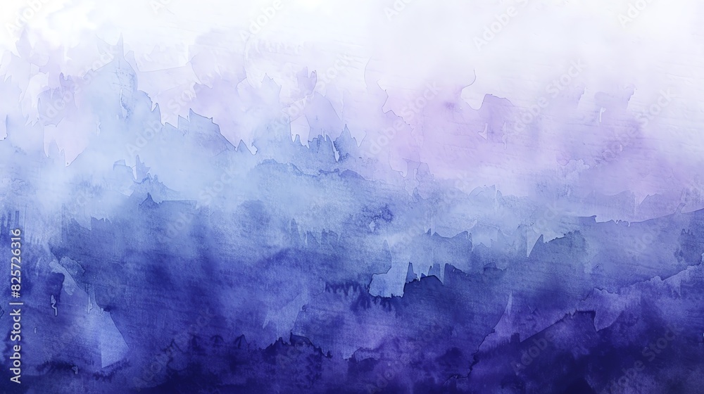 Watercolor texture with a gradient of purple and blue, creating a mystical feel Watercolor texture with a gradient of purple and blue, creating a mystical feel