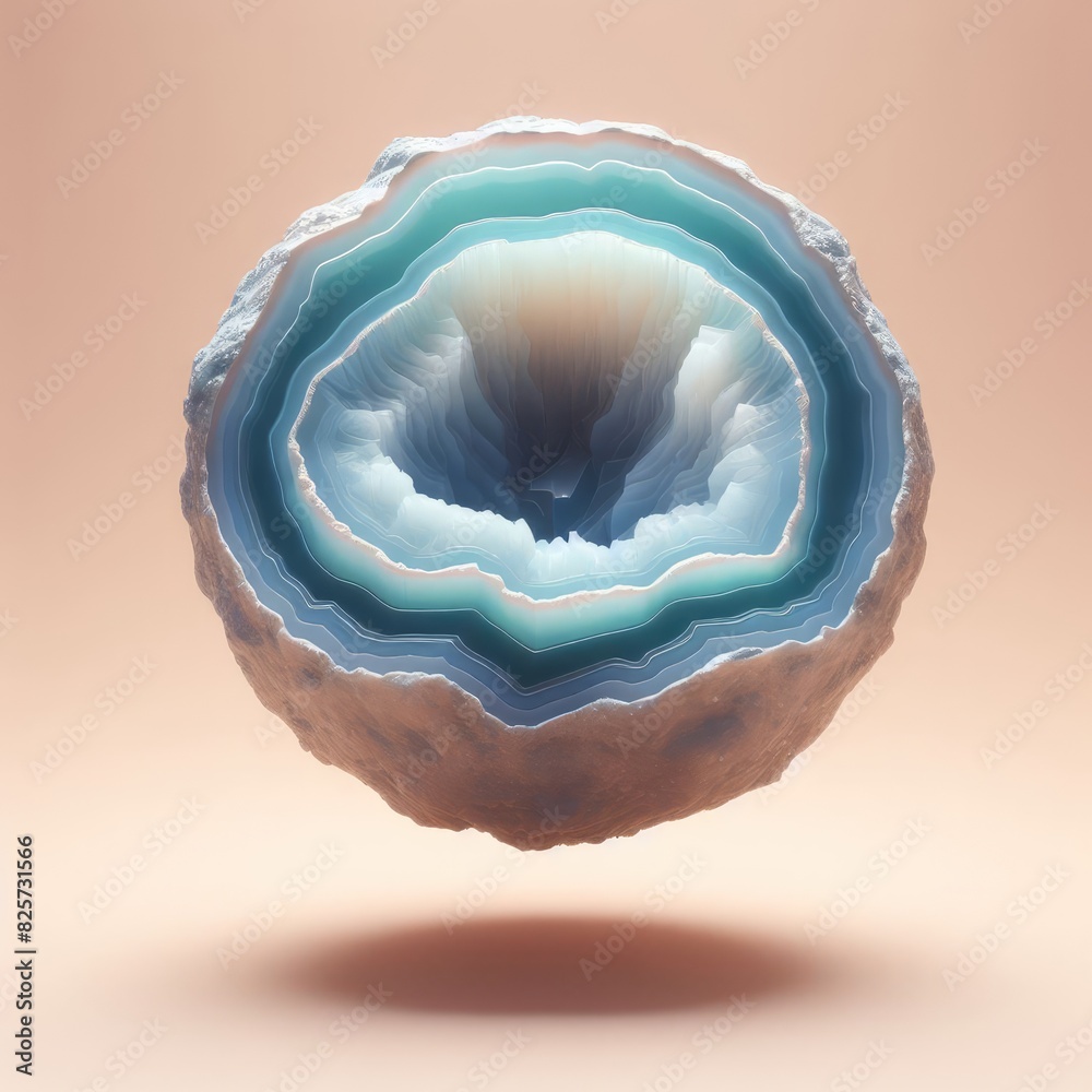 The Hidden Beauty Inside a Stunning Geode Split The Hidden Beauty Inside a Stunning Geode Split