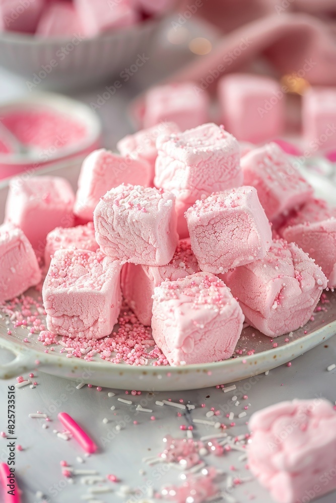 Pink Marshmallows Pink Marshmallows
