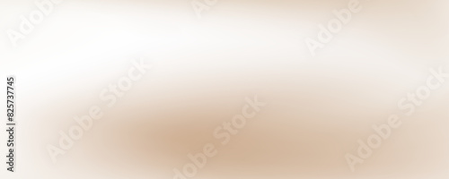 Smooth beige wave gradient background. Soft neutral liquid wallpaper. Silk ecru color texture for banner, flyer, presentation, graphic design, leaflet. Abstract blurred wavy backdrop cover. Vector