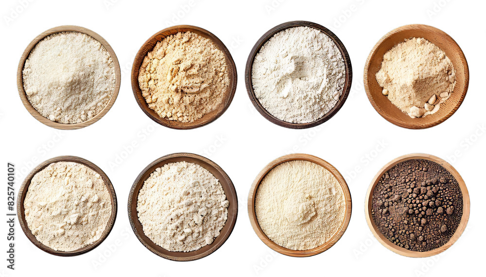Set Of Spices Isolated background Set Of Spices Isolated background