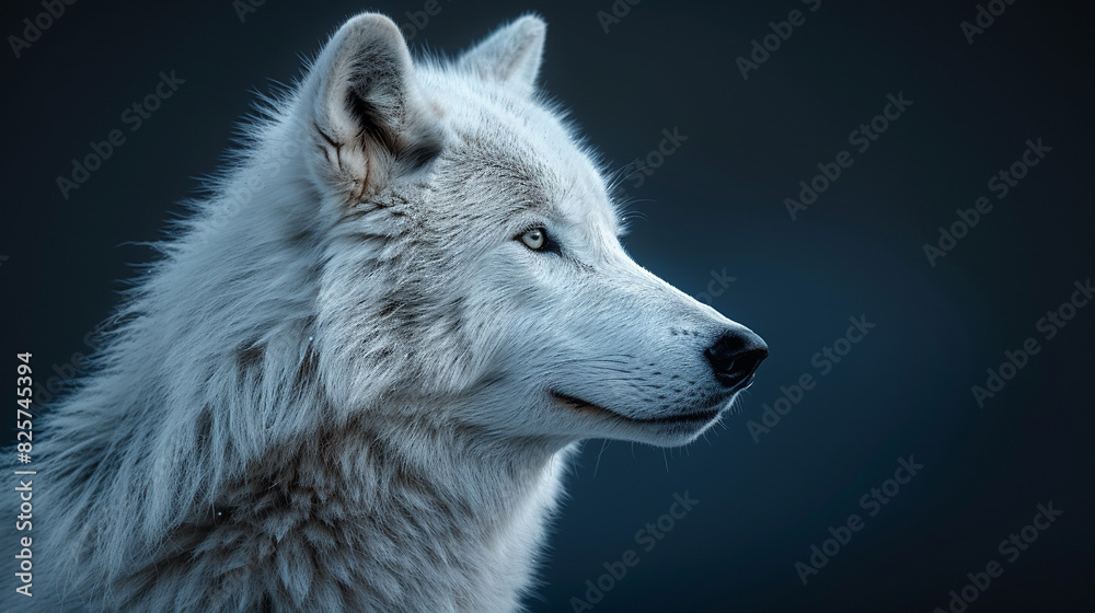 Obraz premium Wolfi modern illustration