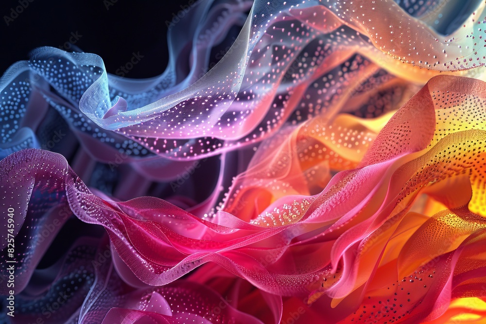 Obraz premium Abstract wave background