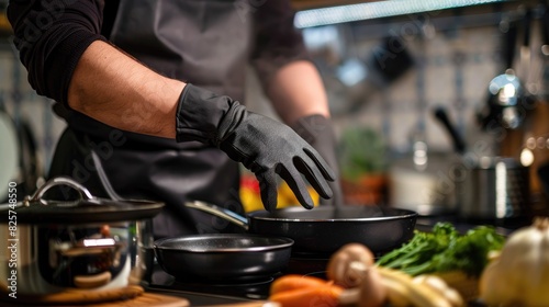 Insulated gloves for warm cookware