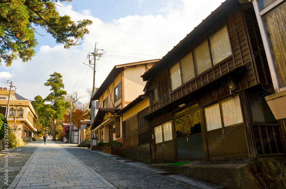 Mt. Daisen village in Saihaku District, Tottori prefecture, Chugoku, Japan. Mt. Daisen village in Saihaku District, Tottori prefecture, Chugoku, Japan.