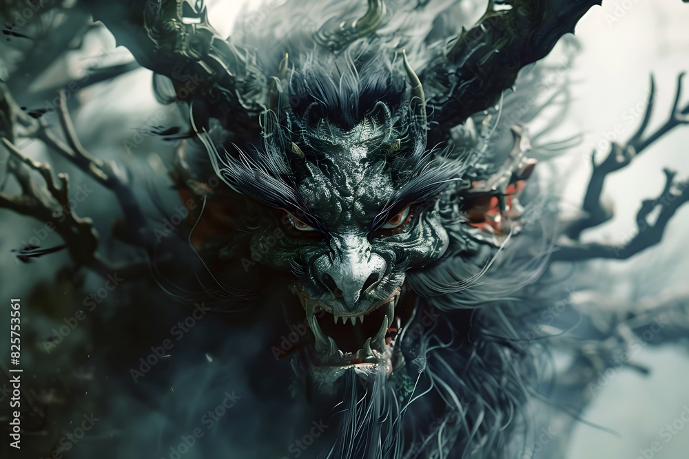 Malevolent Demon from the Depths of Japanese Folklore Emerges from the ...