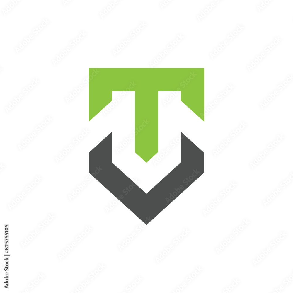 T Modern Logo Design Vector Design 