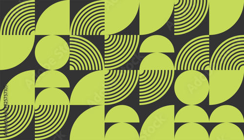 Abstract geometric pattern design. Vector illustration.