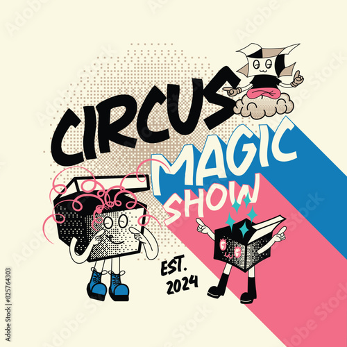 Circus magic show poster designs