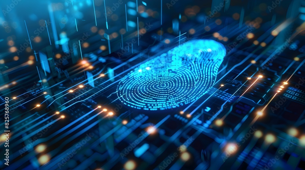 Fingerprint Scanner Enhancing Transaction Security and Cybersecurity Protocols Fingerprint Scanner Enhancing Transaction Security and Cybersecurity Protocols