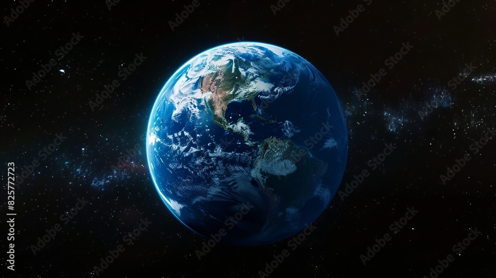 A three-dimensional image of the Earth resembling an echo A three-dimensional image of the Earth resembling an echo