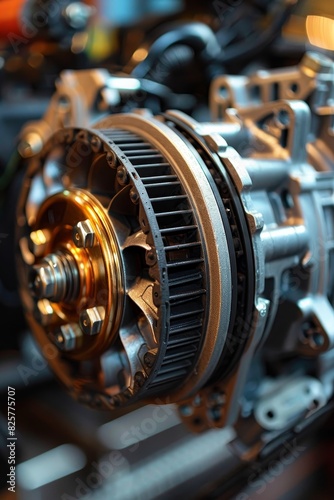 Closeup of an Auto Alternator © Media Srock
