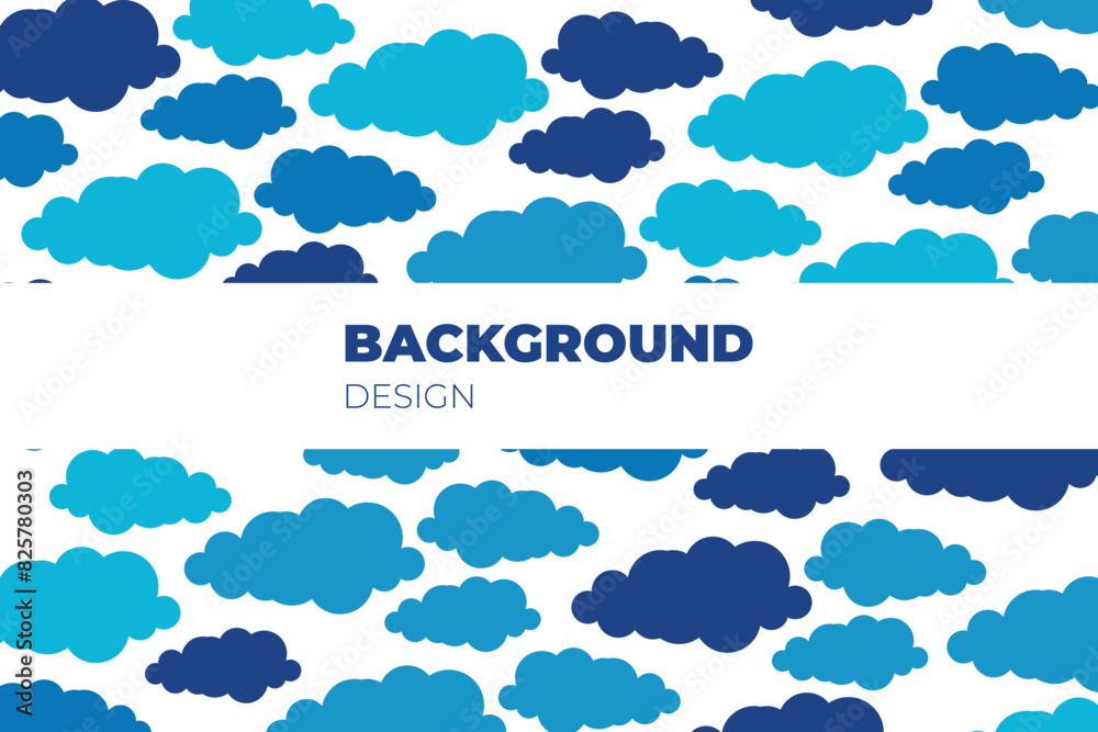 Fototapeta premium Winter Colors Shape Abstract Background for Your Graphic Resource