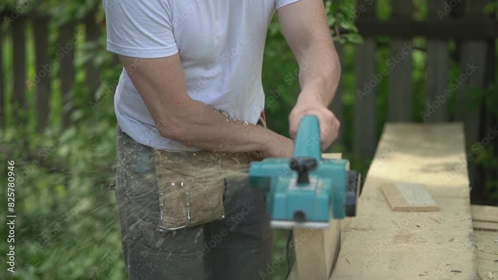 manual power tools. wood processing. slow motion video. High quality video in FullHD format. manual power tools. wood processing. slow motion video. High quality video in FullHD format.