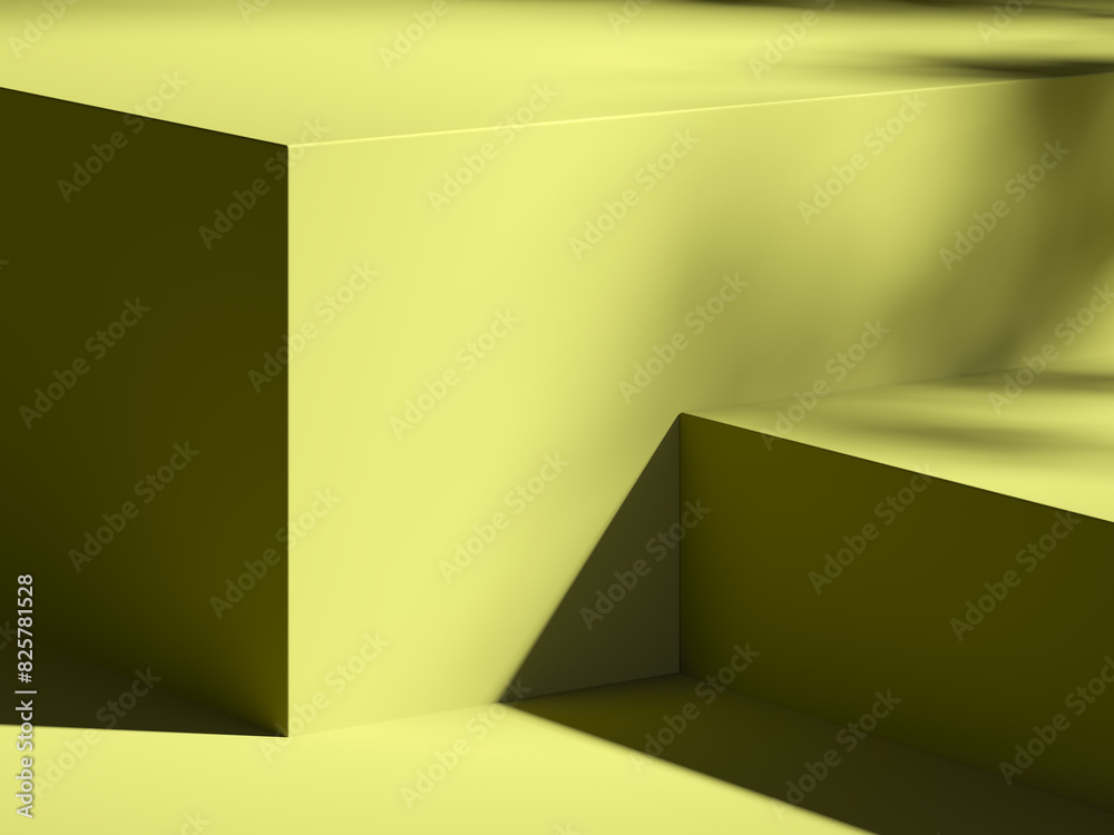 Abstract studio background for product presentation. Empty room with ...