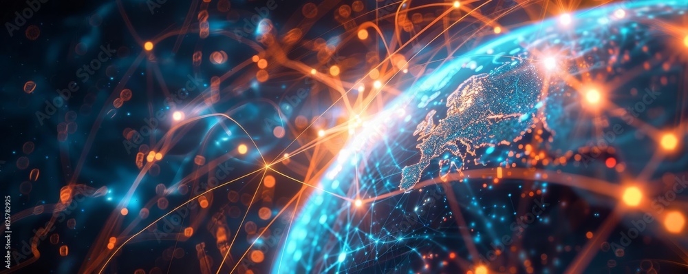 Obraz premium loading screen, new world, close up