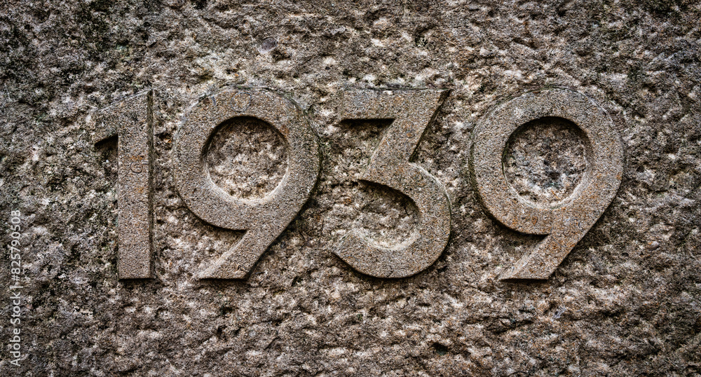 1939 Jahreszahl 1939 Jahreszahl