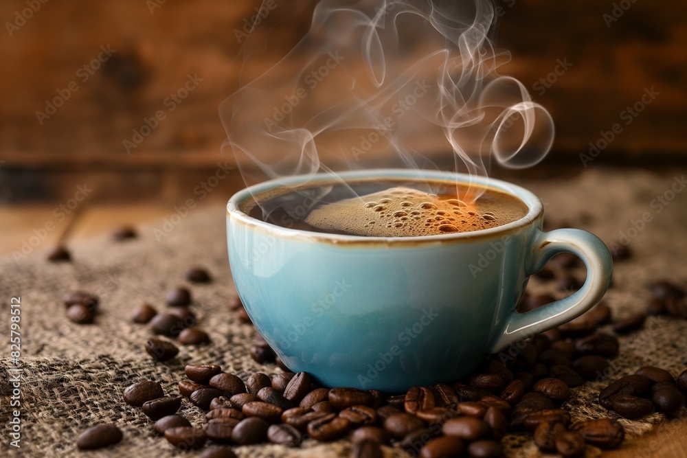 hot coffee cup by generative ai hot coffee cup by generative ai