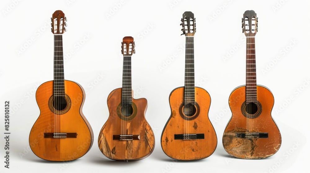 Naklejka premium guitar set