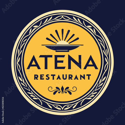 Logo design for a Greek restaurant
