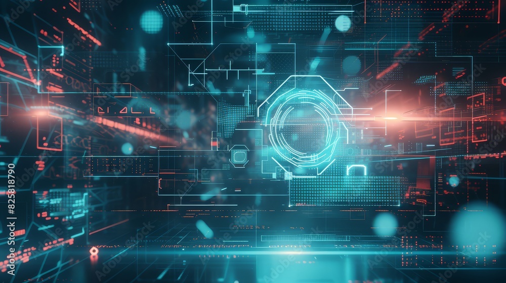 a futuristic and tech-inspired noise texture background incorporating geometric shapes and digital patterns a futuristic and tech-inspired noise texture background incorporating geometric shapes and digital patterns