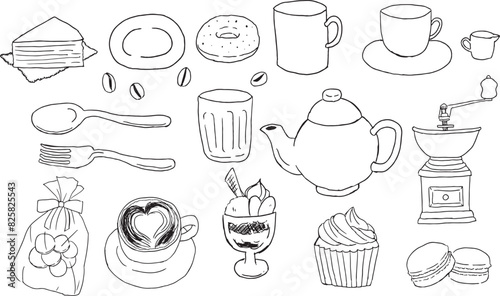 手描き カフェ雑貨