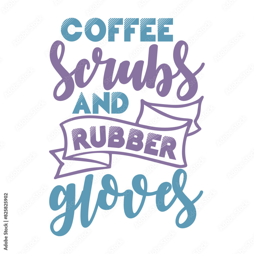 Coffee Scrubs And Rubber Gloves Coffee Scrubs And Rubber Gloves