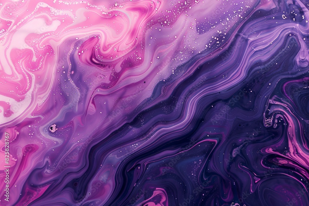 Obraz premium Vibrant abstract fluid art background