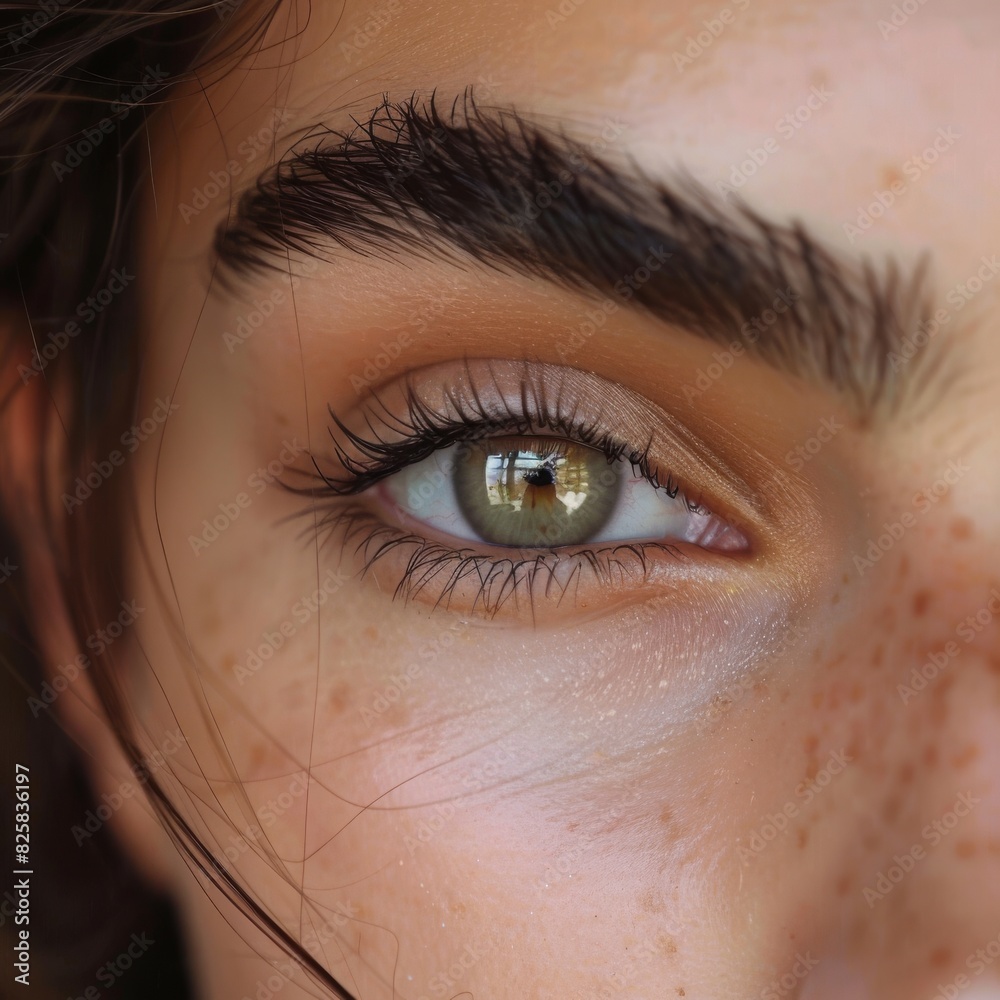 Obraz premium Brow gel for keeping eyebrows in place all day.