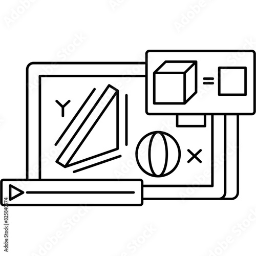 Math Video Icon