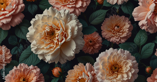 Aesthetic floral wallpaper peony BACKGROUND