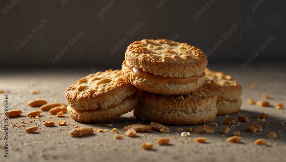 Wheat biscuits with new look