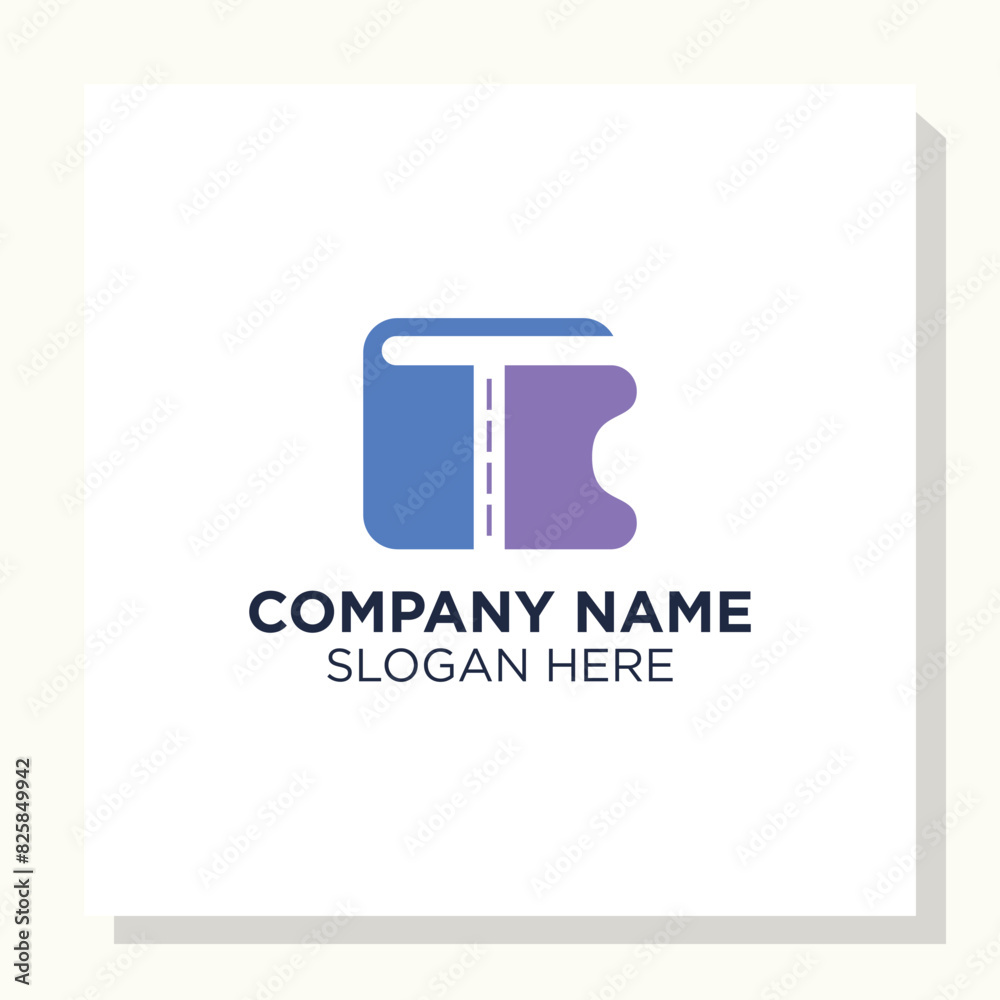 ticket logo design concept, business logo design vector ticket logo design concept, business logo design vector