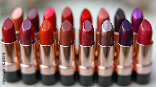 Elegant Lipstick Collection A Fashionable Statement of Beauty and Personal Care photo