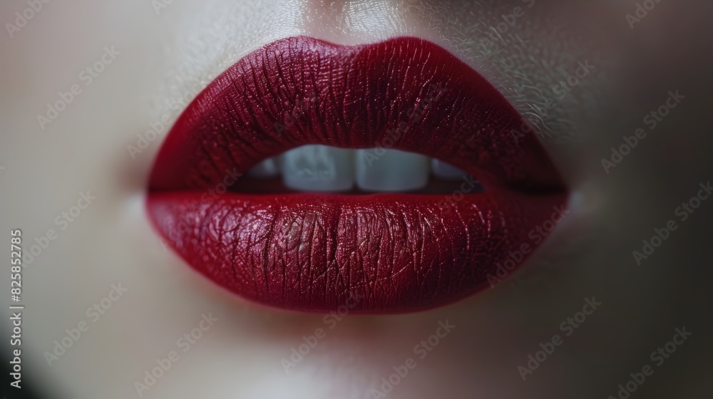 Vibrant Red Lipstick A Symbol of Glamour and Allure in High Definition Vibrant Red Lipstick A Symbol of Glamour and Allure in High Definition