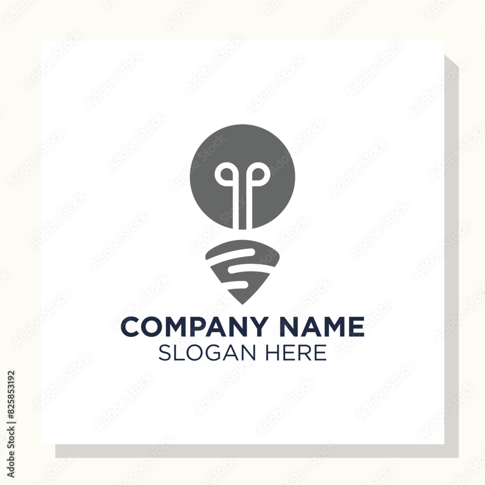 bulb logo design vector, technology logo inspiration bulb logo design vector, technology logo inspiration